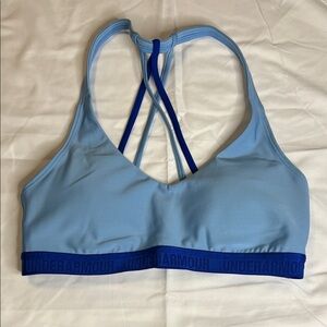 Under Armour Women's Blue Strappy Sports Bra
